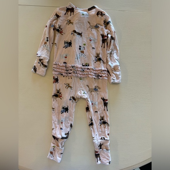 Angel Dear 2-way Zipper Romper - Picture 6 of 6